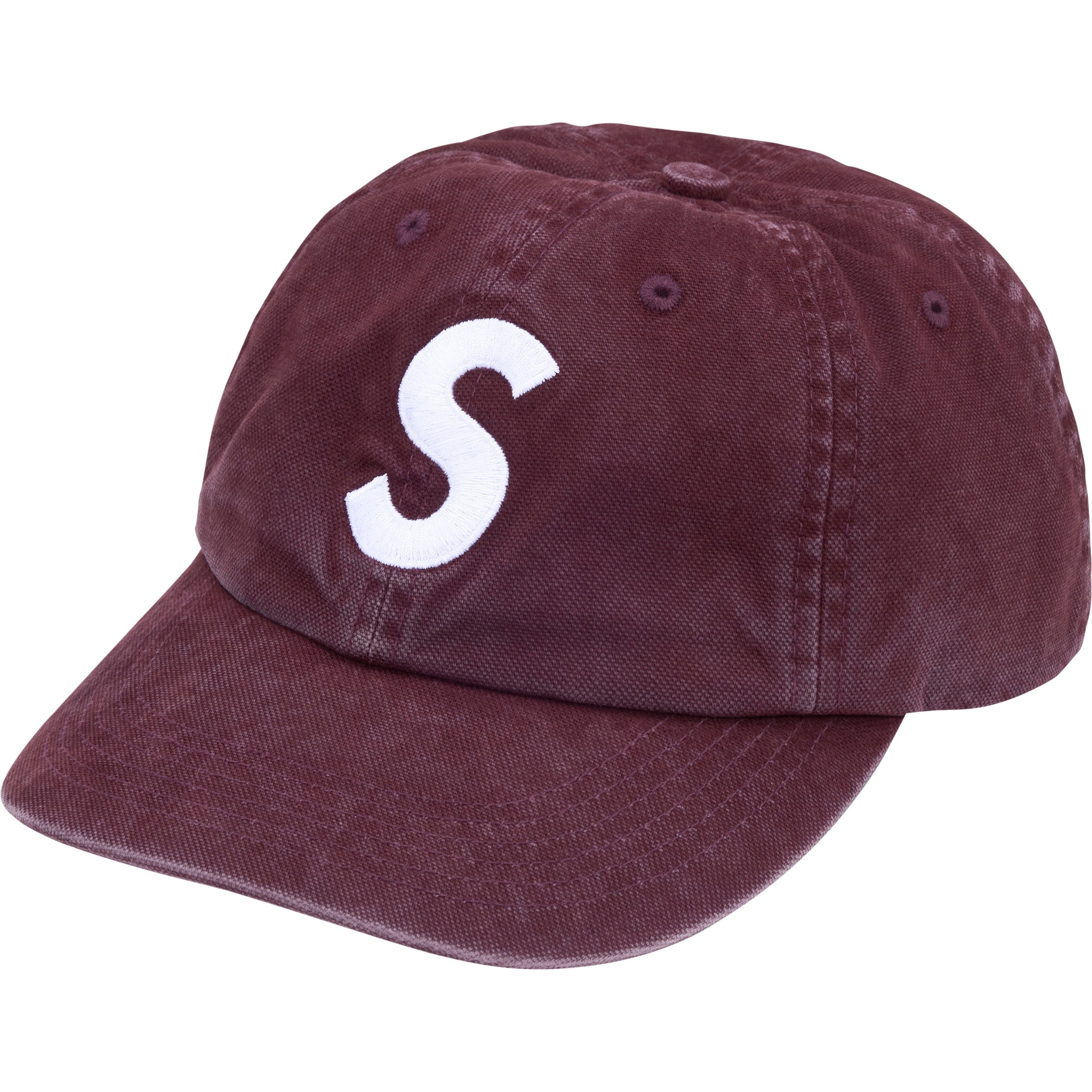 Washed Canvas S Logo 6-Panel view 12